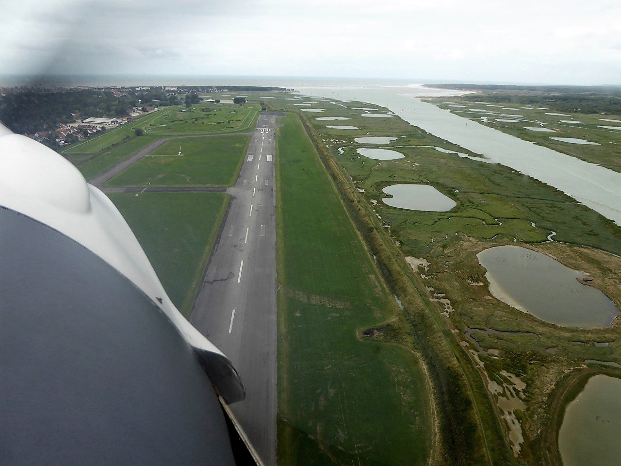 Le Touque takeoff